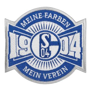FC Schalke 04 Aufnäher Meine Farben