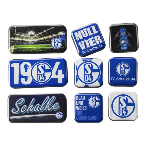 FC Schalke 04 Magnet 9er-Set