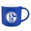 FC Schalke 04 Kaffeebecher königsblau Logo Gravur