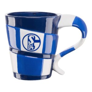 FC Schalke 04 Kaffeebecher Schal Blockstreifen