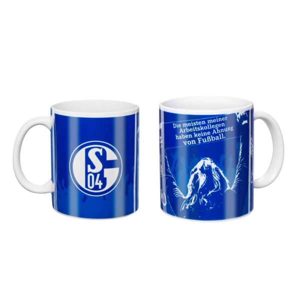 FC Schalke 04 Kaffeebecher Die meisten meiner Arbeitskollegen