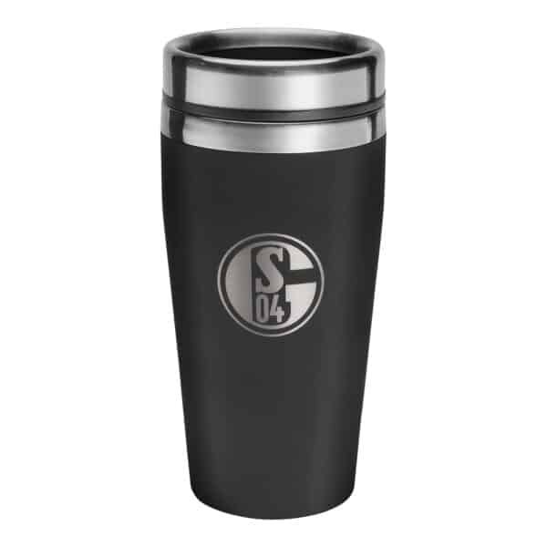 FC Schalke 04 Thermobecher schwarz