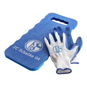 FC Schalke 04 Set Gartenhandschuhe & Kniematte