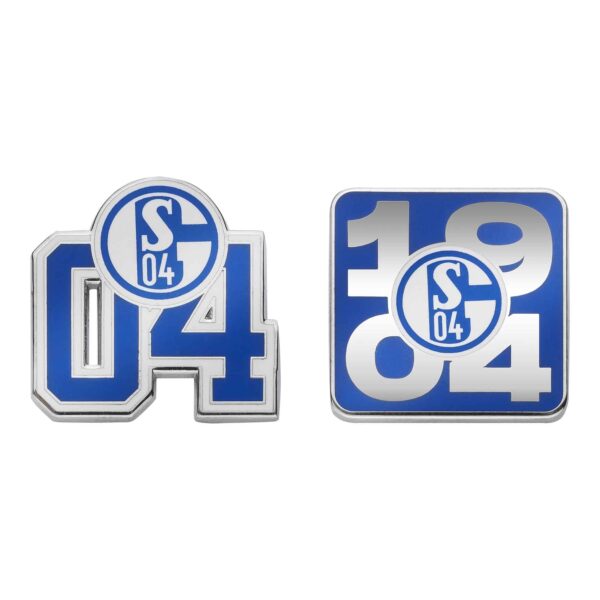 FC Schalke 04 Anstecker-Set 1904