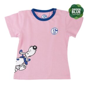 FC Schalke 04 T-Shirt Baby rosé Hund