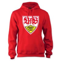 VfB Hoodie Wappen rot