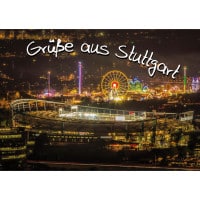 Postkarte Grüße aus Stuttgart