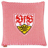 VfB Strickkissen Recycelt