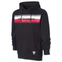 VfB Hoodie Brustring weiß rot