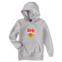 VfB Kids Hoodie Wappen grau