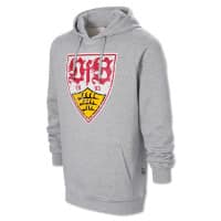 VfB Hoodie Wappen used grau