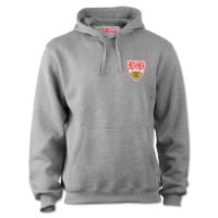 VfB Hoodie Wappenstick grau