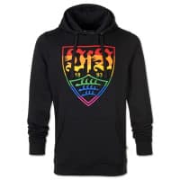 VfB Hoodie schwarz Wappen Vielfalt