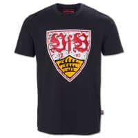 VfB Kids T-Shirt Wappen used schwarz