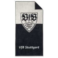 VfB Badetuch Wappen schwarz