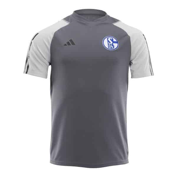 FC Schalke 04 adidas Trainingsshirt Team grau