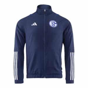 FC Schalke 04 adidas PR-Jacke Team navy