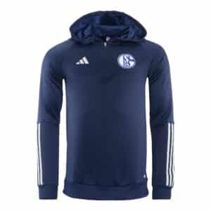 FC Schalke 04 adidas Kapuzen-Sweat Team navy