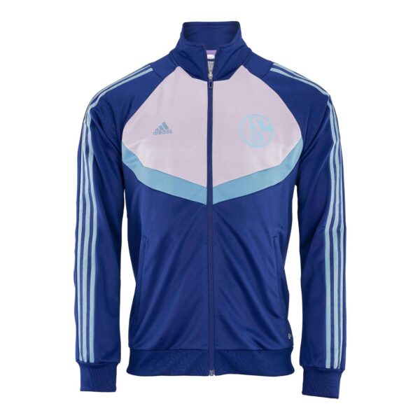 FC Schalke 04 adidas Trainingsjacke College blue