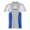 FC Schalke 04 adidas T-Shirt colorblock grau