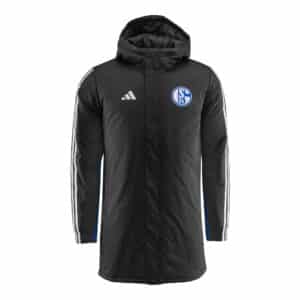 FC Schalke 04 adidas Stadionjacke schwarz