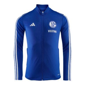 FC Schalke 04 adidas Auflauf-Jacke Team königsblau