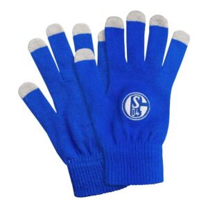 FC Schalke 04 Handschuhe Strick mit Touchfunktion