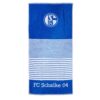FC Schalke 04 Duschtuch Streifen königsblau