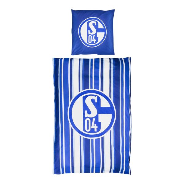 FC Schalke 04 Bettwäsche Streifen