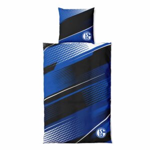 FC Schalke 04 Bettwäsche schwarz blau