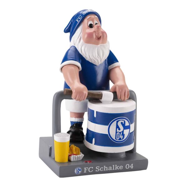 FC Schalke 04 Gartenzwerg Trommler klein