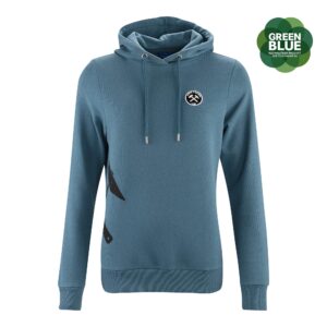 FC Schalke 04 Kapuzen-Sweat Damen Kumpel & Malocher petrol