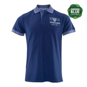 FC Schalke 04 Polo Wappen navy