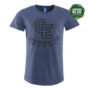 FC Schalke 04 T-Shirt GE washed blue