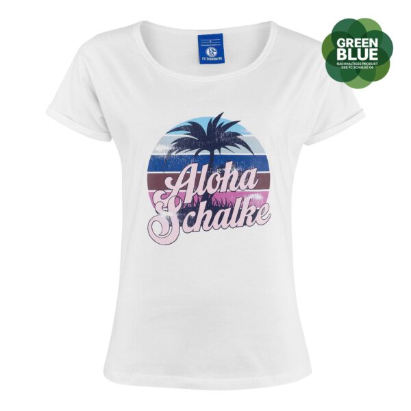 FC Schalke 04 T-Shirt Damen Hawaii