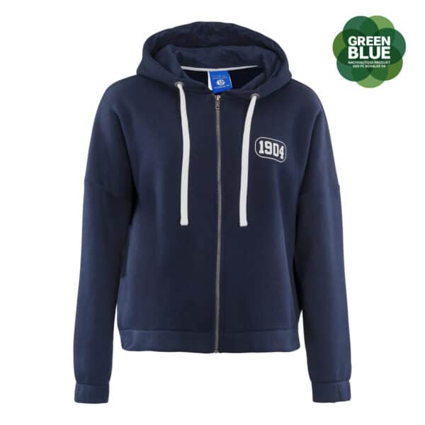 FC Schalke 04 Kapuzen-Jacke Damen College navy