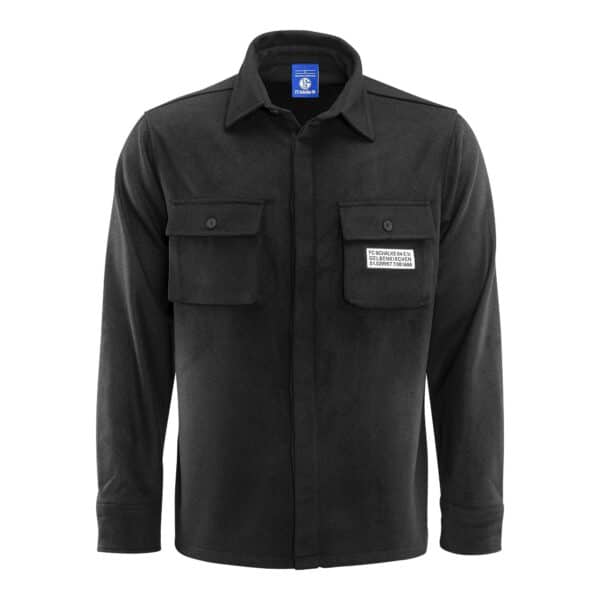 FC Schalke 04 Hemdjacke Koordinaten schwarz