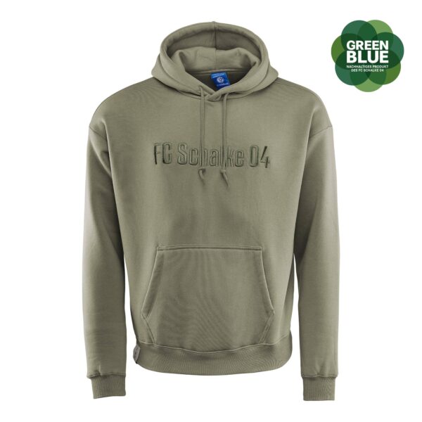 FC Schalke 04 Kapuzen-Sweat FC Schalke 04 khaki