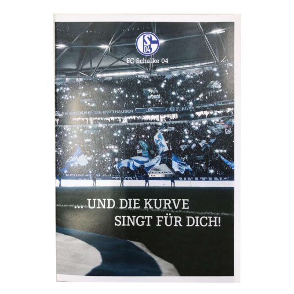 FC Schalke 04 Grusskarte und die Kurve singt