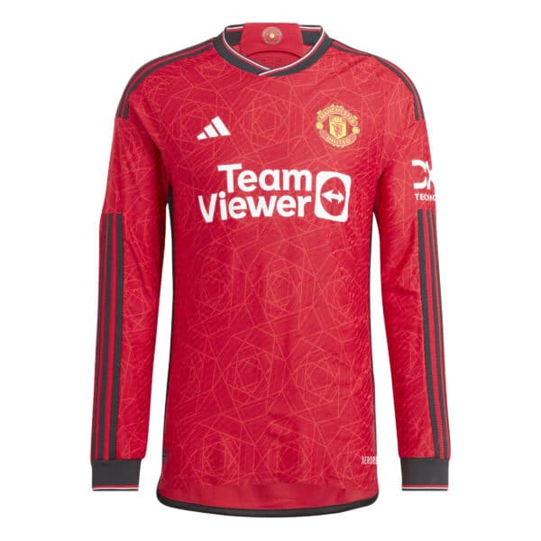 Heimtrikot mit langen Ärmeln Manchester United 2023/24