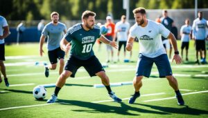 Individuelle Trainingsübungen für Fußballspieler