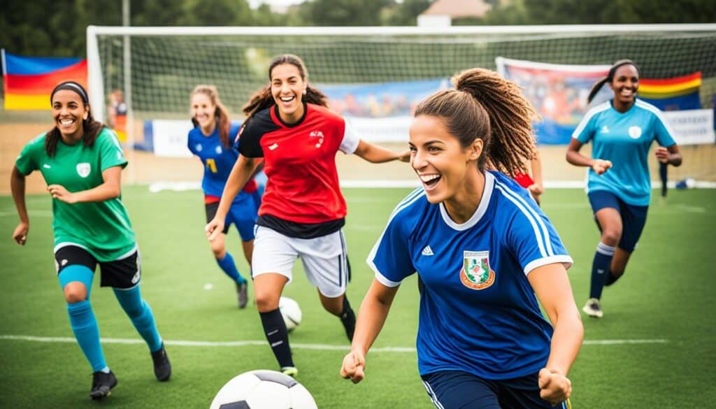 Integration von Fußballspielerinnen