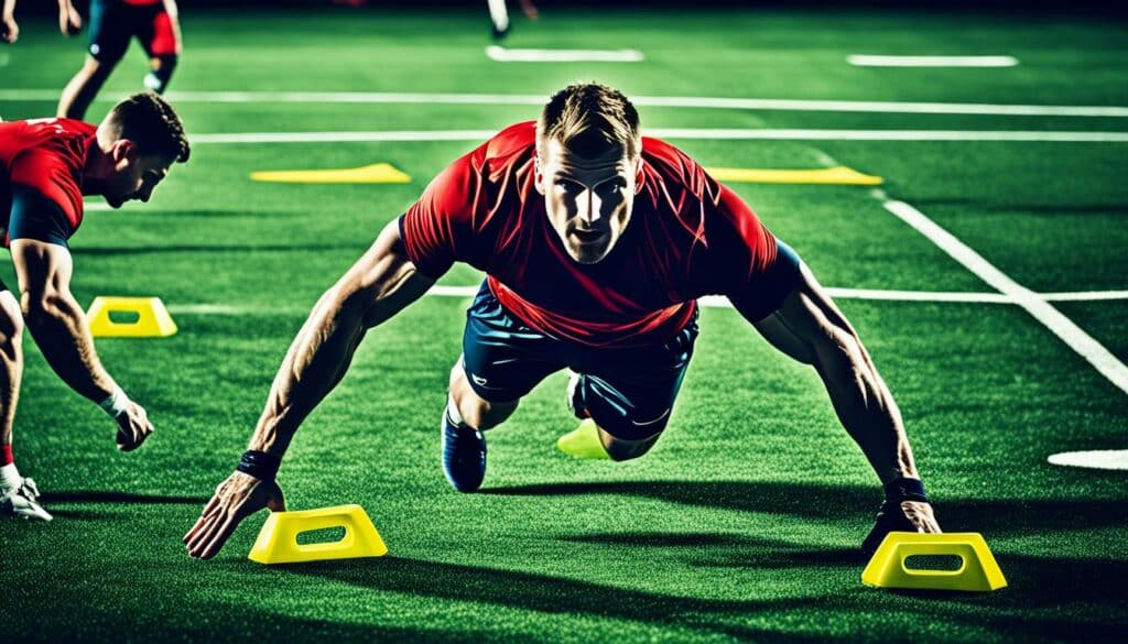 Trainingskomponenten Fußball